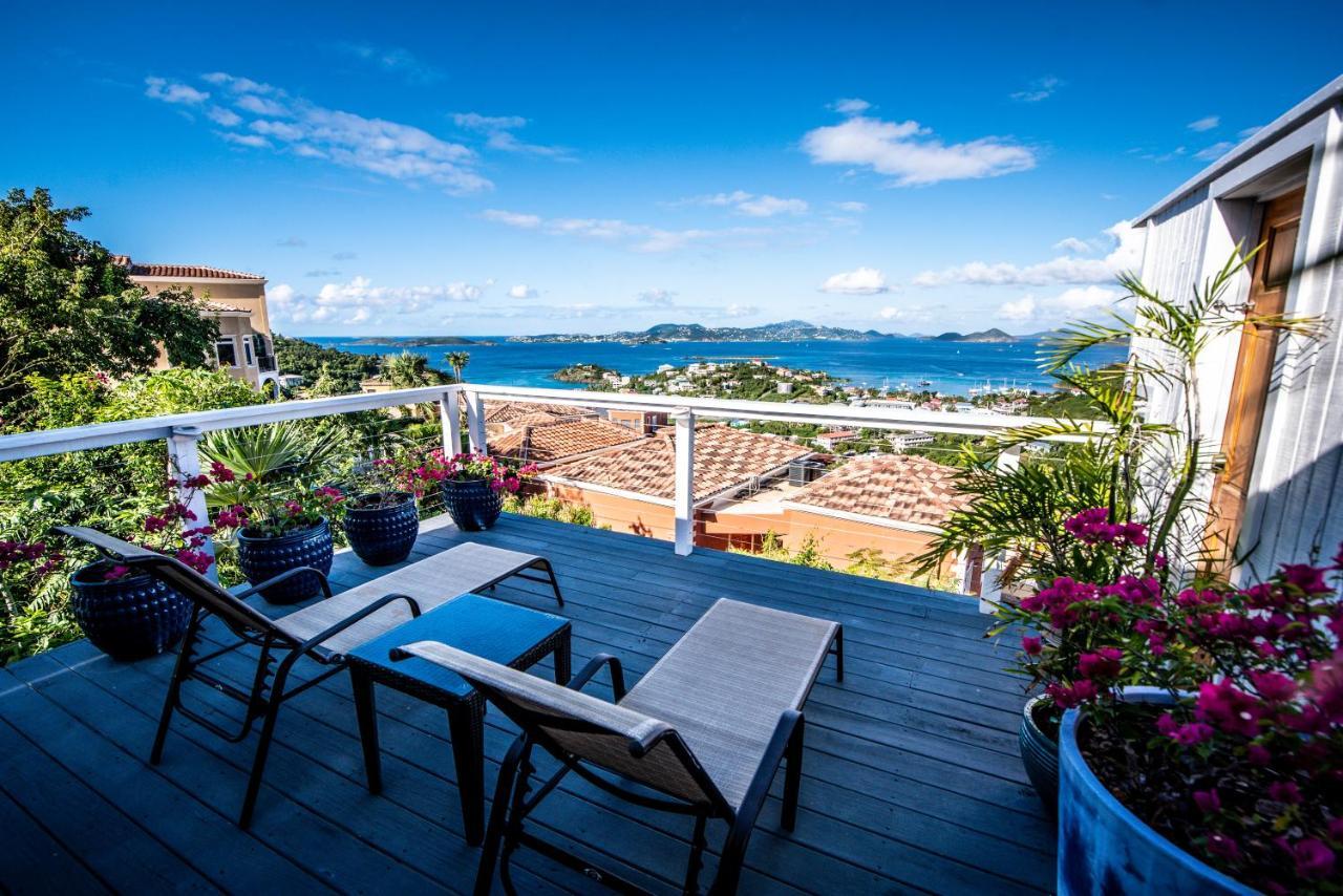 Beautiful Honeymoon Suite At Sunset Serenade Cruz Bay Bagian luar foto