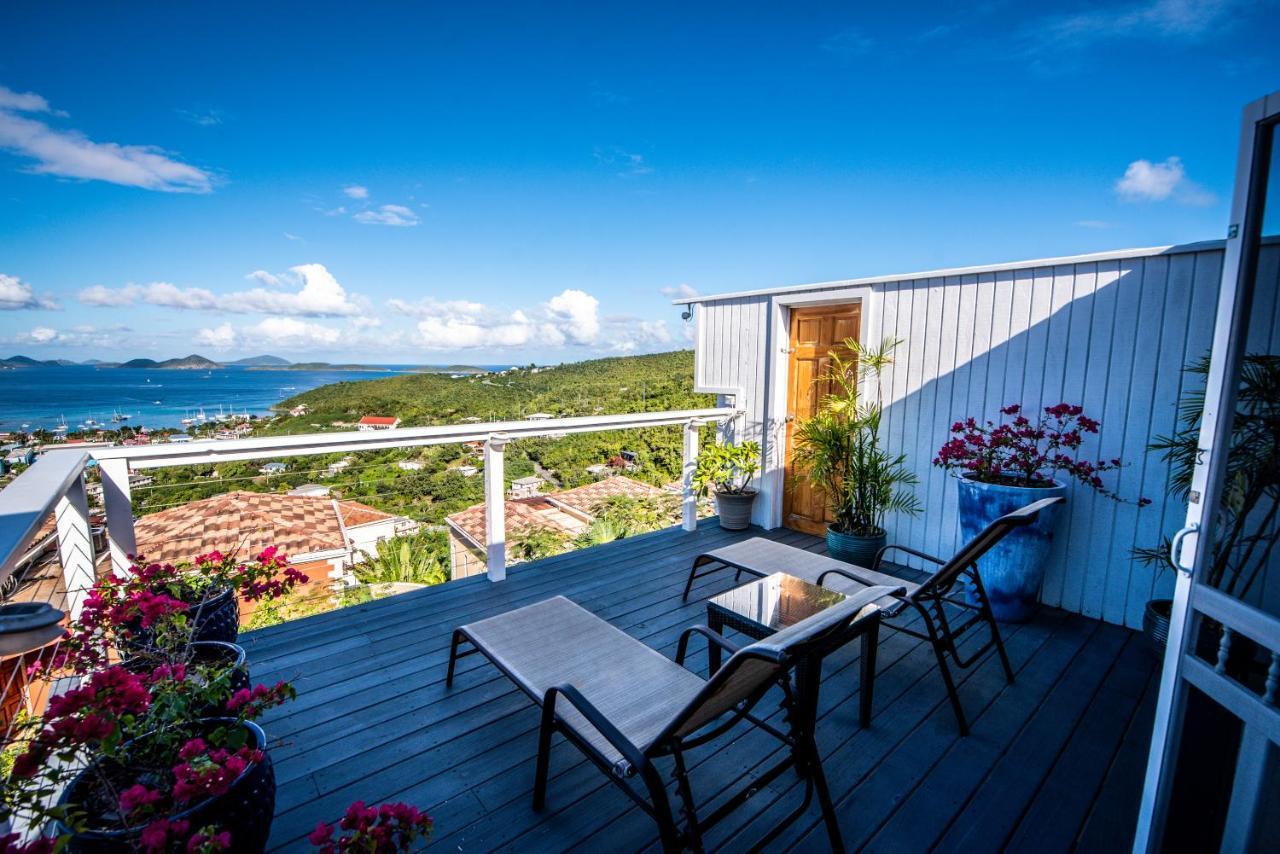 Beautiful Honeymoon Suite At Sunset Serenade Cruz Bay Bagian luar foto